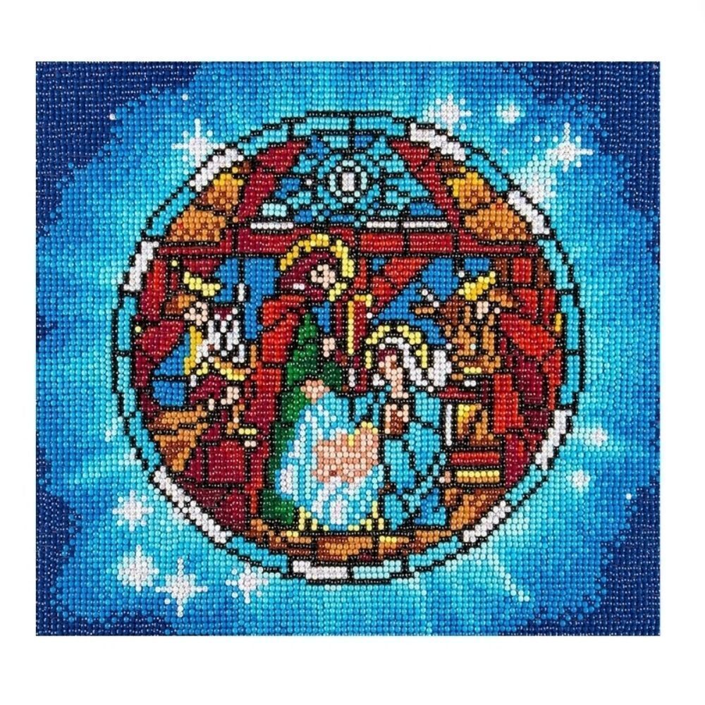 Diamond Art By Leisure Arts Holiday Nativity Scene - New